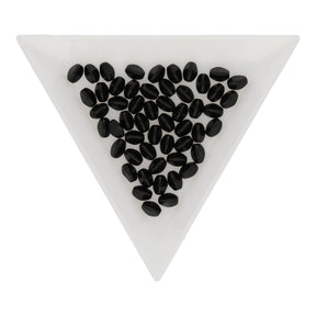 Pinch Bead 5x3 mm - Jet - PerlineBeads SA