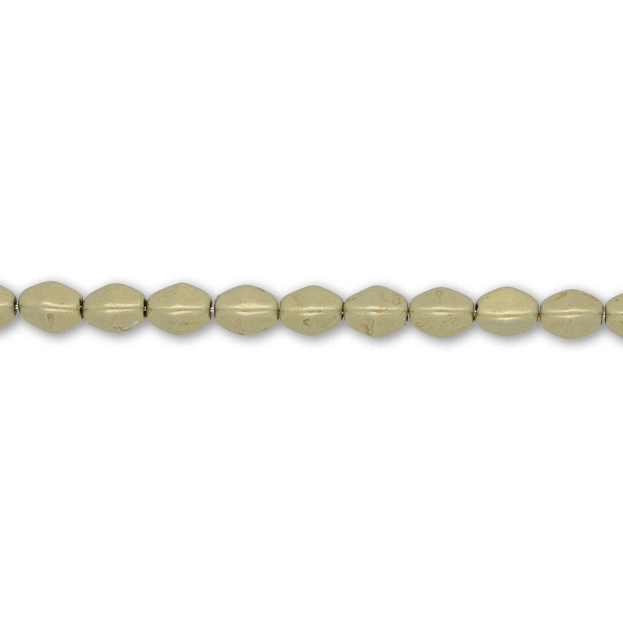 Pinch Bead 5x3 mm - Saturated Metallic Limelight - PerlineBeads SA