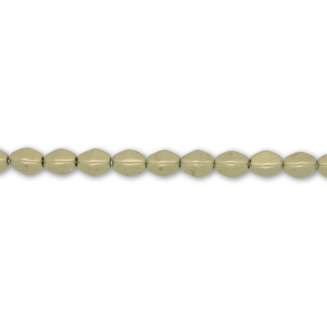 Pinch Bead 5x3 mm - Saturated Metallic Limelight - PerlineBeads SA