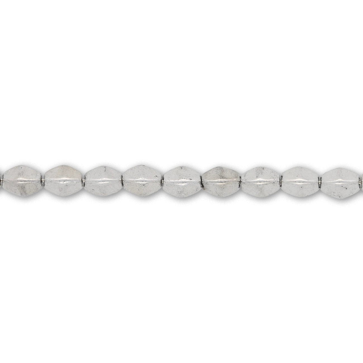 Pinch Bead 5x3 mm - Silver - PerlineBeads SA