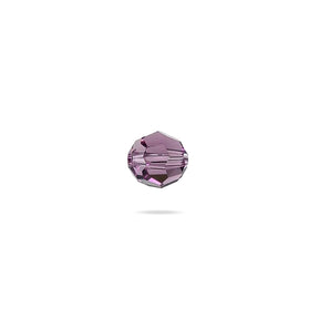 PRESTIGE 5000 Kristall, Classic runde Perle, 4 mm - Iris (6 Stk.) - PerlineBeads SA