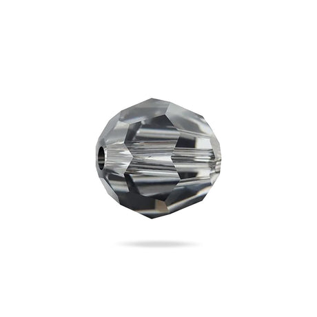 PRESTIGE 5000 Kristall, Classic runde Perle, 8 mm - Crystal Silver Night (2 Stk.) - PerlineBeads SA