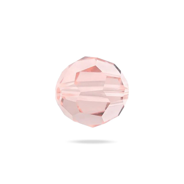 PRESTIGE 5000 Kristall, Classic runde Perle, 8 mm - Vintage Rose (2 Stk.) - PerlineBeads SA