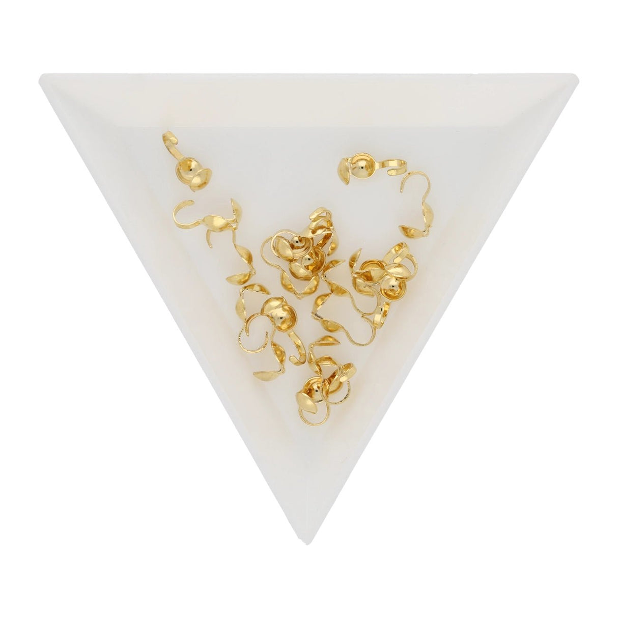 Quetschkalotten 8,5 x 4,5 mm (20 Stk.) - PerlineBeads SA