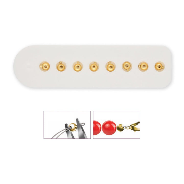 Quetschverbinder - Bead Buddy Magische CrimpLoks™ - Farbe Gold - PerlineBeads