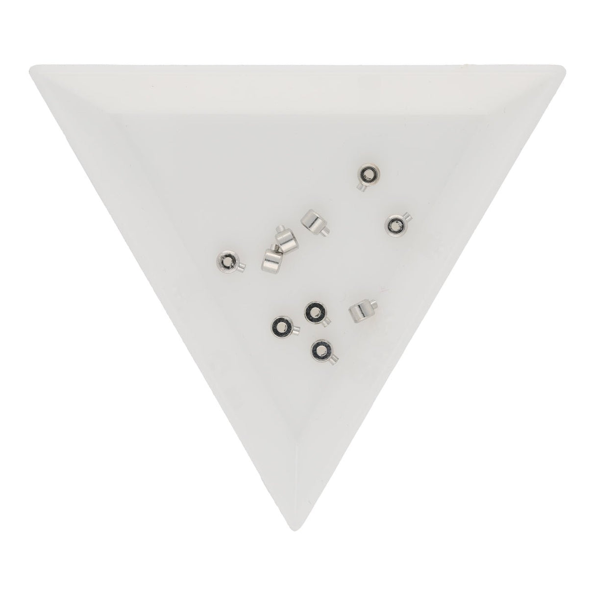 Quetschverbinder - Farbe Silber - PerlineBeads SA