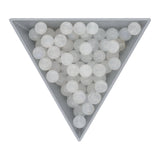 Regenbogen - Mondstein Perlen rund - 6 mm - Weiss - PerlineBeads SA