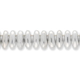 Rizo Glasperlen - 2,5 x 6 mm - Crystal Labrador Full - PerlineBeads SA