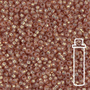 Rocailles-Perlen Miyuki 11/0 – Ducacoat Silver Lined Topaz Gold - PerlineBeads SA
