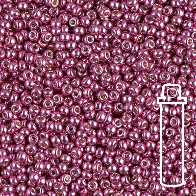 Rocailles - Perlen Miyuki 11/0 – Duracoat Galvanized Hot Pink - PerlineBeads SA
