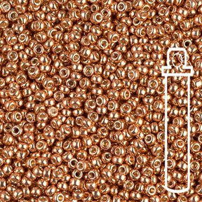 Rocailles-Perlen Miyuki 11/0 – Duracoat Galvanized Muscat - PerlineBeads SA
