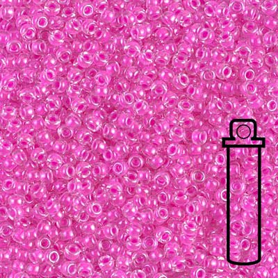 Rocailles - Perlen Miyuki 11/0 – Luminous Hot Magenta - PerlineBeads