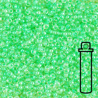 Rocailles - Perlen Miyuki 11/0 – Luminous Mint Green - PerlineBeads