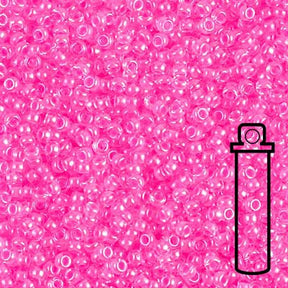 Rocailles - Perlen Miyuki 11/0 – Luminous Wild Strawberry - PerlineBeads