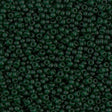 Rocailles - Perlen Miyuki 11/0 – Matte Transparent Emerald - PerlineBeads SA