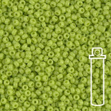 Rocailles - Perlen Miyuki 11/0 – Opaque Chartruese - PerlineBeads SA