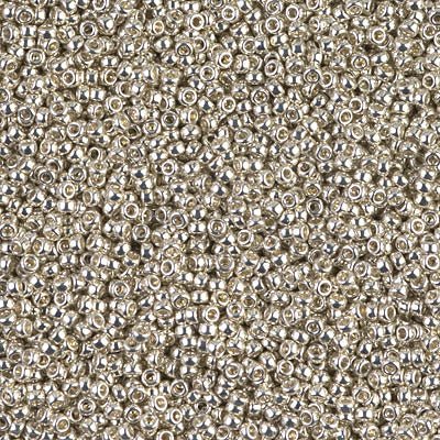 Rocailles - Perlen Miyuki 15/0 – Galvanized Silver - PerlineBeads SA