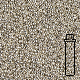Rocailles - Perlen Miyuki 15/0 – Galvanized Silver - PerlineBeads SA