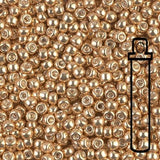 Rocailles - Perlen Miyuki 6/0 – Galvanized Gold - PerlineBeads SA