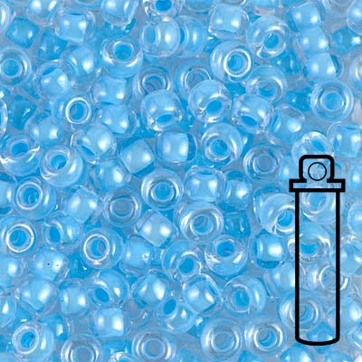 Rocailles-Perlen Miyuki 6/0 – Luminous Ocean Blue - PerlineBeads SA