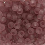 Rocailles - Perlen Miyuki 6/0 – Matte Transparent Smoky Amethyst - PerlineBeads SA
