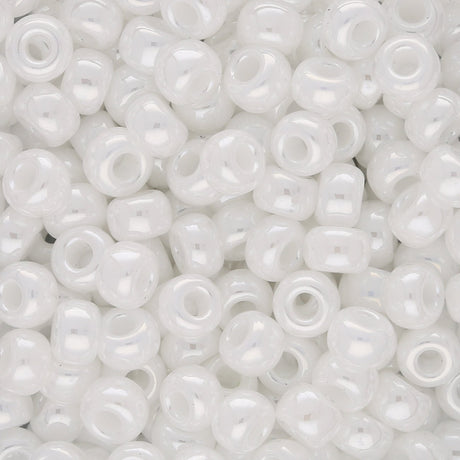 Rocailles - Perlen Miyuki 6/0 – White Pearl Ceylon - PerlineBeads SA