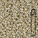 Rocailles - Perlen Miyuki 8/0 – Duracoat Galvanized Silver - PerlineBeads SA