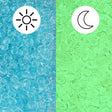 Rocailles-Perlen Toho 11/0 • Glow in the Dark • Baby Blue/Bright Green - PerlineBeads SA