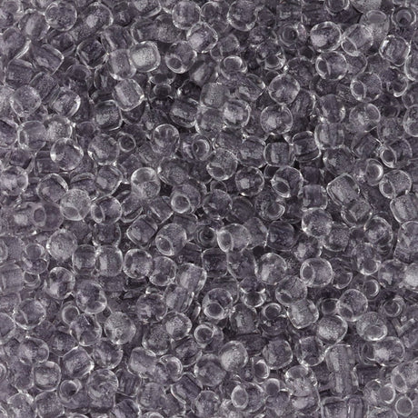 Rocailles-Perlen Toho 11/0 • Glow in the Dark • Gray Crystal/Bright Green - PerlineBeads SA