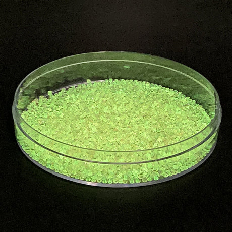 Rocailles-Perlen Toho 11/0 • Glow in the Dark • Pink/Yellow Green - PerlineBeads SA