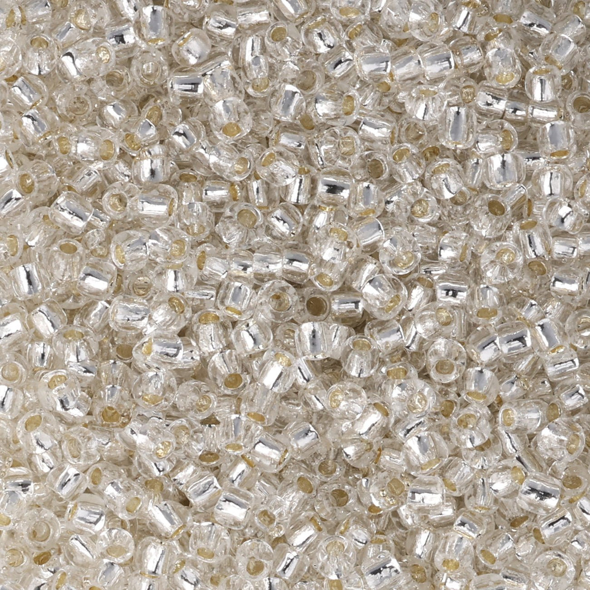 Rocailles-Perlen Toho 11/0 • Glow in the Dark • Silver-Lined Crystal/Glow Blue - PerlineBeads SA