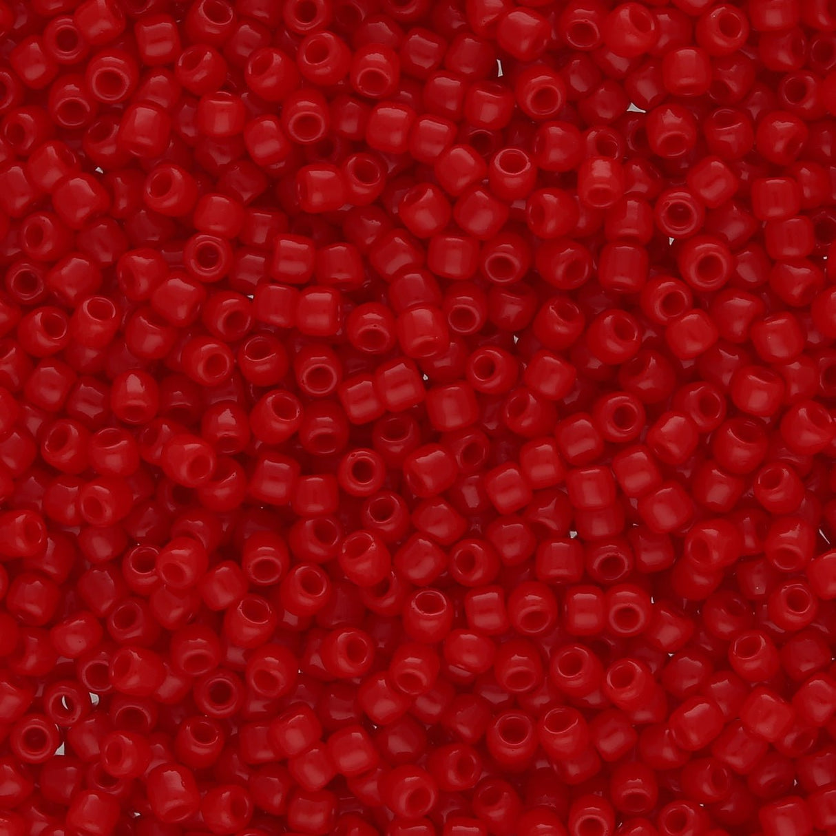 Rocailles-Perlen Toho 11/0 – Opaque Cherry - PerlineBeads