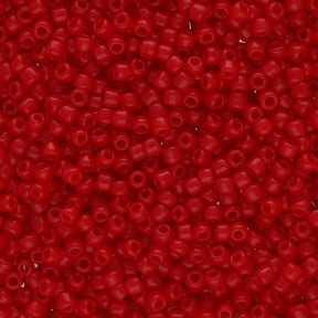Rocailles-Perlen Toho 11/0 – Opaque Cherry - PerlineBeads