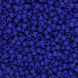 Rocailles - Perlen Toho 11/0 – Opaque - Frosted Navy Blue - PerlineBeads SA