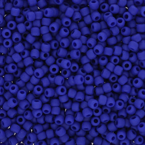 Rocailles - Perlen Toho 11/0 – Opaque - Frosted Navy Blue - PerlineBeads SA