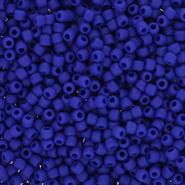 Rocailles - Perlen Toho 11/0 – Opaque - Frosted Navy Blue - PerlineBeads SA