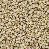 Rocailles - Perlen Toho 11/0 – PermaFinish - Matte Galvanized Aluminium - PerlineBeads SA