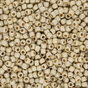 Rocailles - Perlen Toho 11/0 – PermaFinish - Matte Galvanized Aluminium - PerlineBeads SA