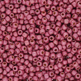 Rocailles - Perlen Toho 11/0 – PermaFinish - Matte Galvanized Pink Lilac - PerlineBeads SA