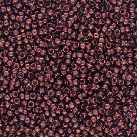 Rocailles - Perlen Toho 15/0 – Gold - Lustered Amethyst - PerlineBeads SA