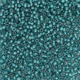 Rocailles - Perlen Toho 15/0 – Inside - Color Lt Sapphire/Metallic Teal - Lined - PerlineBeads SA