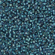 Rocailles - Perlen Toho 15/0 – Inside - Color Rainbow Crystal/Green Teal - Lined - PerlineBeads SA