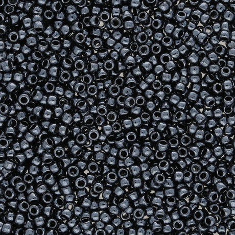 Rocailles - Perlen Toho 15/0 – Metallic Hematite - PerlineBeads SA