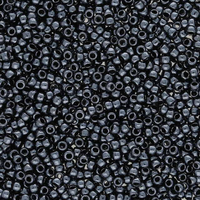 Rocailles - Perlen Toho 15/0 – Metallic Hematite - PerlineBeads SA