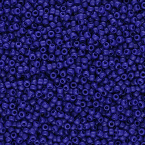 Rocailles-Perlen Toho 15/0 – Opaque Navy Blue - PerlineBeads