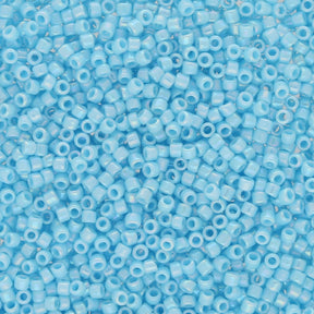 Rocailles - Perlen Toho 15/0 – Opaque Rainbow Blue Turquoise - PerlineBeads SA