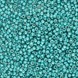 Rocailles - Perlen Toho 15/0 – PermaFinish - Galvanized Teal - PerlineBeads SA