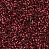 Rocailles - Perlen Toho 15/0 – Silver - Lined Milky Pomegranate - PerlineBeads SA