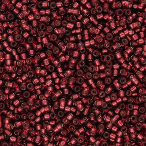 Rocailles - Perlen Toho 15/0 – Silver - Lined Milky Pomegranate - PerlineBeads SA