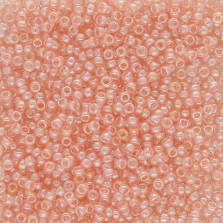 Rocailles - Perlen Toho 15/0 – Transparent - Lustered Rosaline - PerlineBeads SA